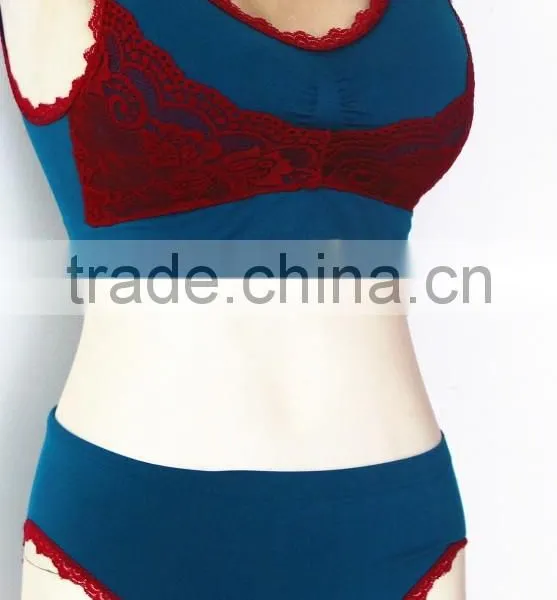 Seamless Women Lingerie Set photo-2