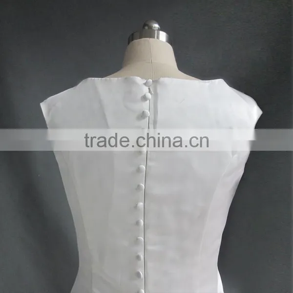 2017 China Custom Made Short Wedding Dress photo-4