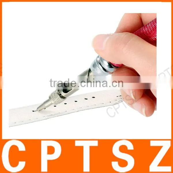 Practical Watch Band Strap Watchband Leather Punch Hole Maker Watchmakers Repair Tool photo-6