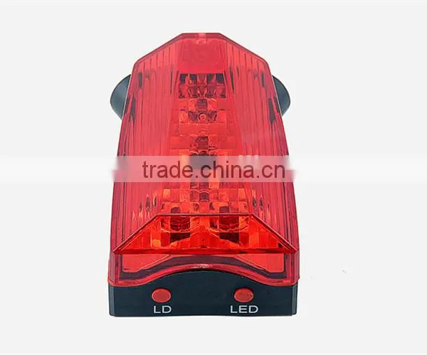 Laser Beams Bicycle Laser Tail Light Rechargeable 5 LED photo-4