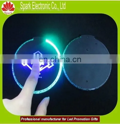 Flashing Led Coaster Light up Pad Bar Accessories photo-5
