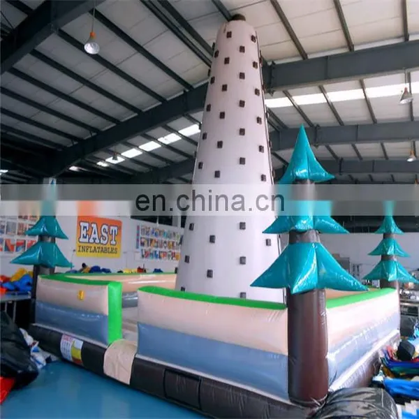 2016 Hot Sale Inflatable Rock Climbing Climbing Gear Moving Rock Climbing Wall