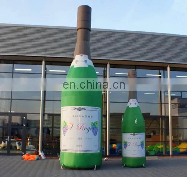 inflatable bottle for advertising,inflatable champagne bottle