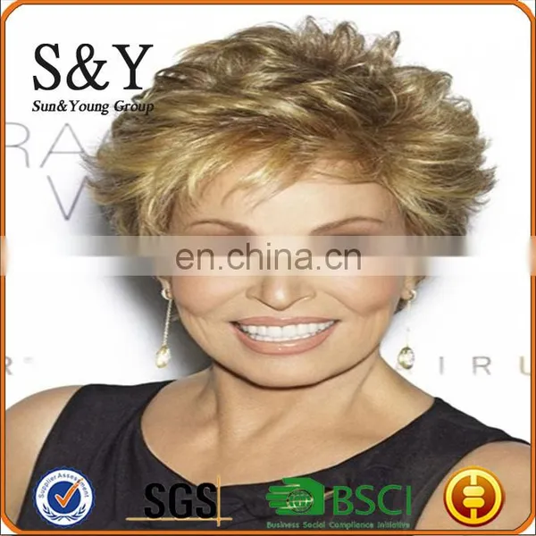 New Europe Style Sythetic Wig Human Hair Shorts Wig photo-4