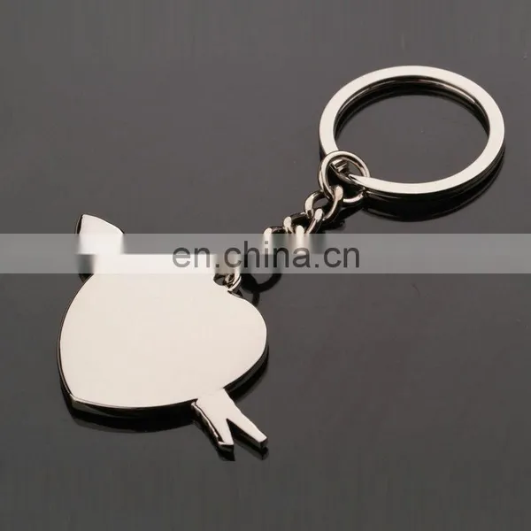 Fashion High Quality Zinc Alloy for Love Diamond Heart and Arrow Keychain photo-4