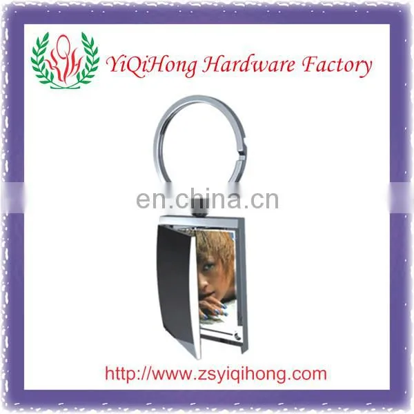 Photo frame and mirror keychain