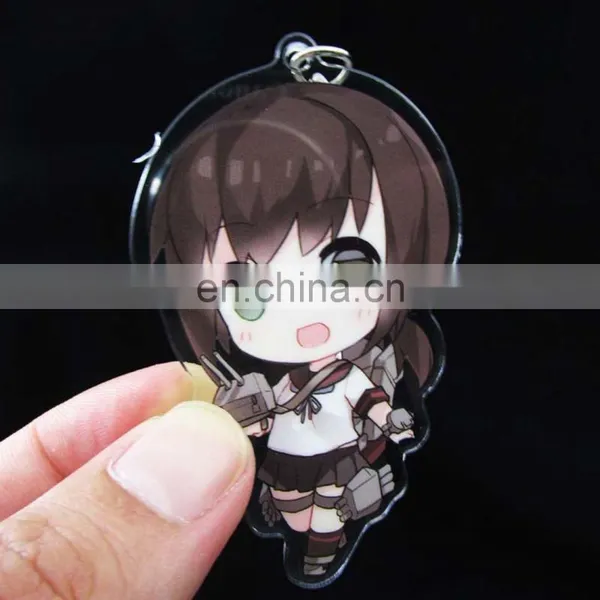 Cartoon School Bag Keychain Acrylic for Students photo-2
