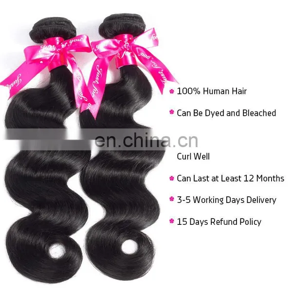 Qingdao Hair Factory Body Wave Peruvian Virgin Hair photo-2