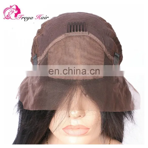 Wholesale Price Indian Long Hair Wig Body Wave Cheap Silk Base Lace Front Wig for Black Women photo-4