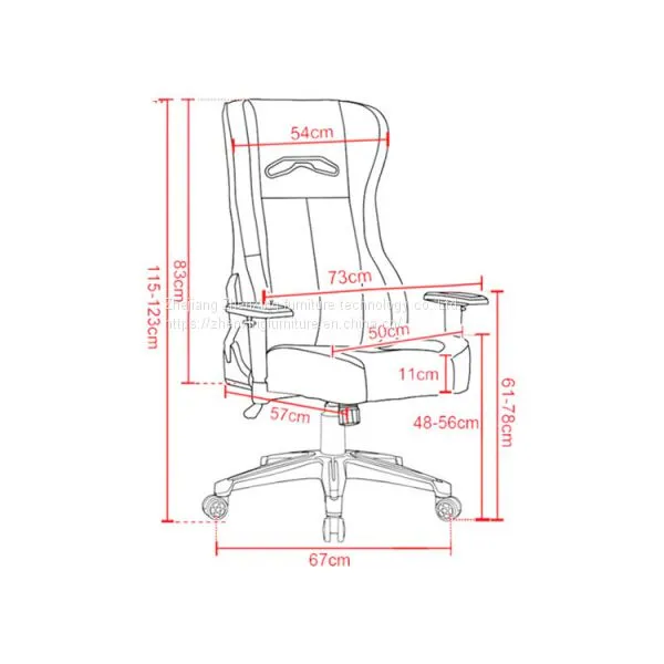 ZX-1013Z Popular High Quality Ergonomic High Back Office Gaming Chair photo-3