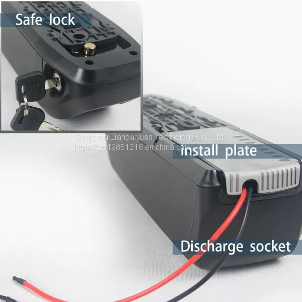 Provide Hailong 24V/10A36V10A48V/10AH Lithium Battery Pack for Electric Bicycle photo-2
