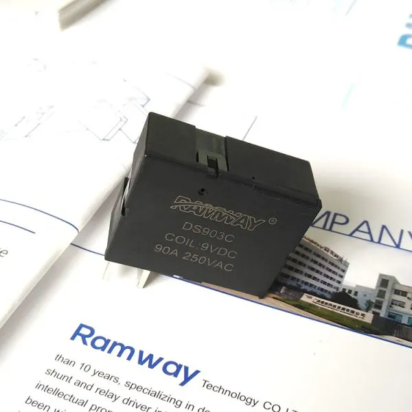 RAMWAY DS903C Small Size High Power Electromagnetic Relay 6v 9v 12v 24v photo-3