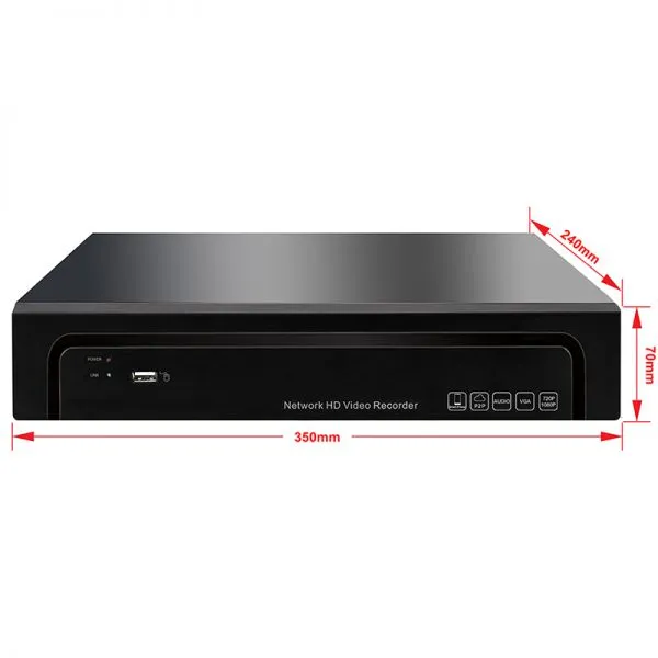 4CH 2HDD 4K Ultra HD Poe NVR From CCTV Cameras Suppliers photo-3