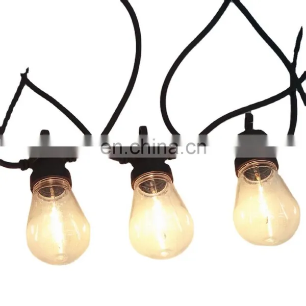 S14 10m Holiday Lighting Edison Bulb Outdoor Indoor Waterproof Led String Light photo-2