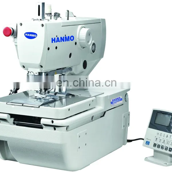 HM 9820-01 Double Shear Computerized Eyelet Button Holing Sewing Machine photo-2