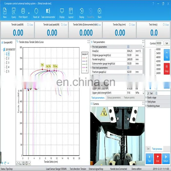 Factory Price Hydraulic Mechanical Universal Tensile Testing Machine photo-7