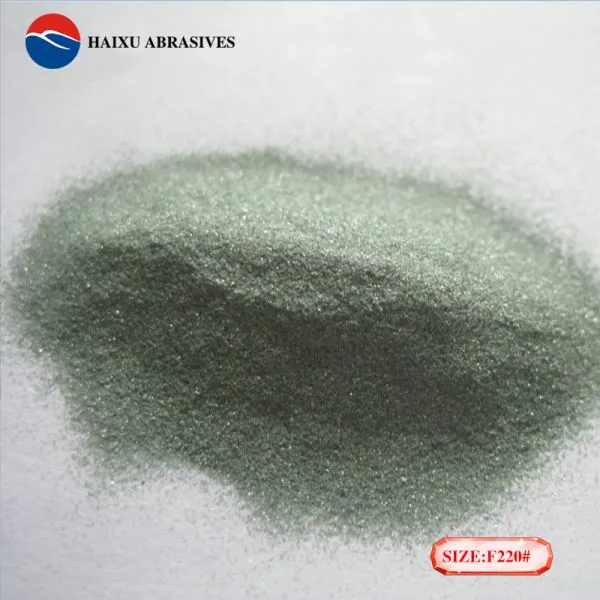 Green Silicon Carbide Grits for Sandblasting photo-4