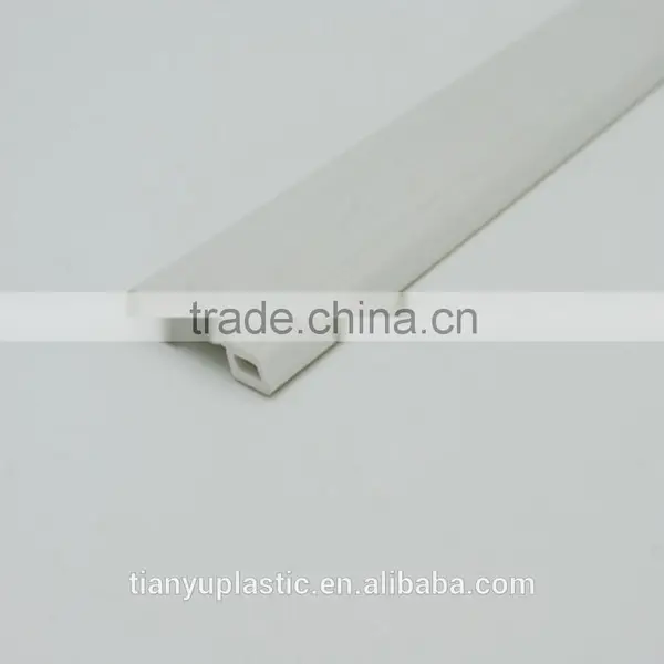High Quality White Hard Pvc Plastic Strips With Hole photo-3