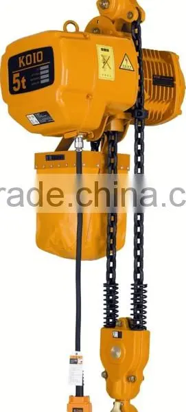 1ton High Quality Electric Chain Hoist With Low Headroom