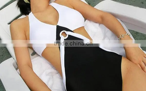 Custom Swimming Swimwear Bikini One Piece Women Swim Suit photo-3