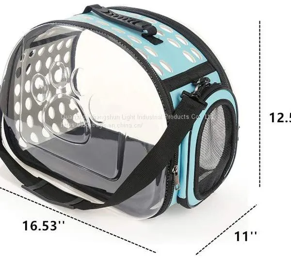 Designed for Travel Hiking Walking & Outdoor Use Pet Capsule Transparent Bag Carrier photo-2