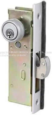 Hook Latch Bolt Mortise Door Lock for Aluminium Sliding Door photo-3