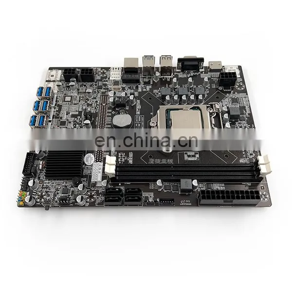 2021 Hot Selling Mainboard Support 8 Gpu B75 Computer Motherboard With Good Price photo-3