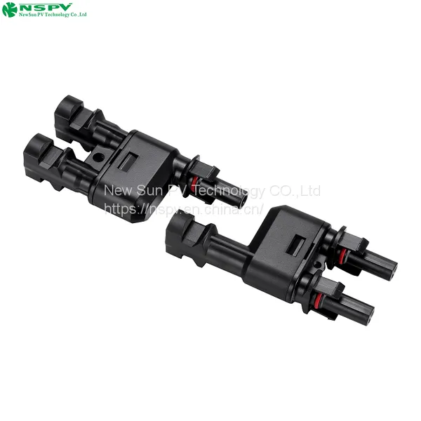 High Qualtity Male Female Waterproof Y Connector Type 2to 1 Solar Panel Connectors photo-3