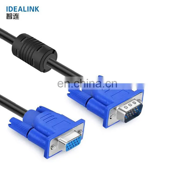 High Quality Male to Male Vga Rgb Cable 6mm 3+2 Vga Cable in Guangzhou
