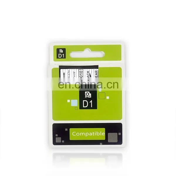 Лента D1 45010, совместимая с лентой для этикеток Dymo шириной 12 мм