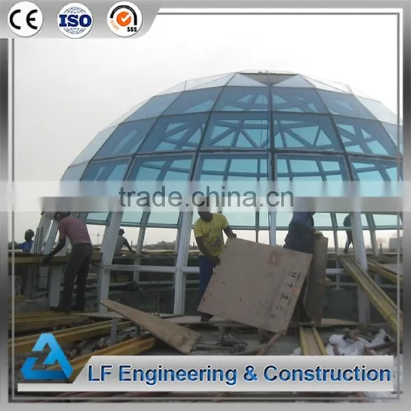 Economical Cost Long Span Steel Structure Prefab Dome photo-2