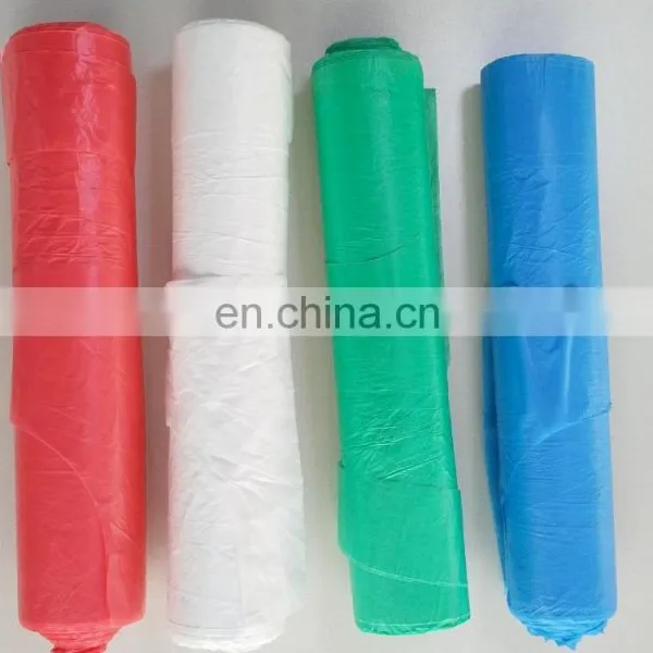 Disposable Medical Use PE Apron Without Sleeves Kitchen Use Colorful Waterproof Plastic Apron photo-2