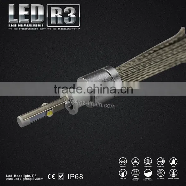 New Arrival Headlight Fanless Car Lights Led Headlamp for Car and Motorcycle photo-2