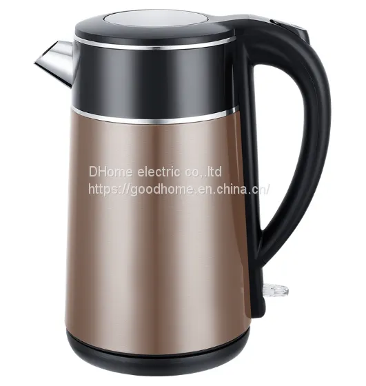 Double Layer Scald Proof 1.8L Electric Kettle（Wechat:13510231336） photo-3