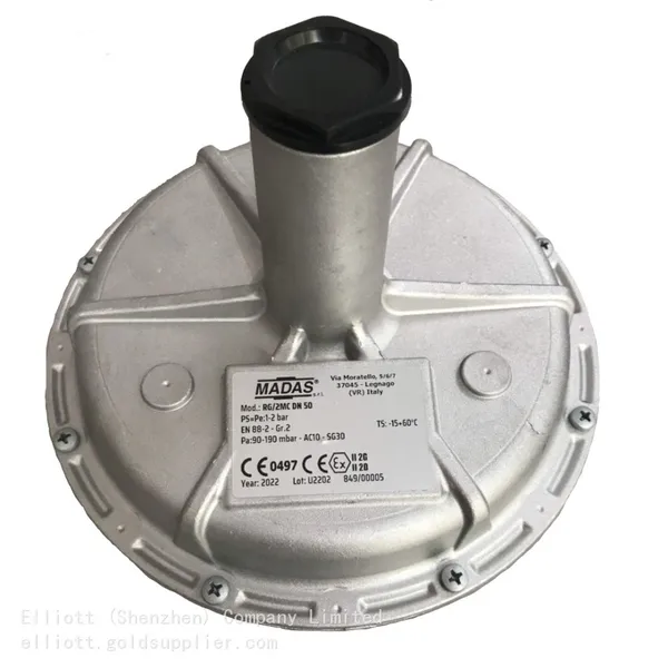 Madas RG/2MC DN50 Natural Gas Regulator Threaded Connection LPG Pressure Reducing Valve