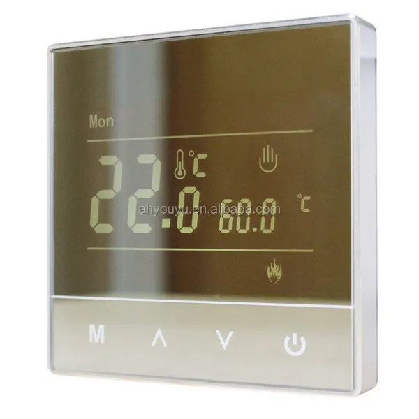 Hvac System Touch Screen Smart Digital Room Heating Cable TemperatureThermostat photo-4