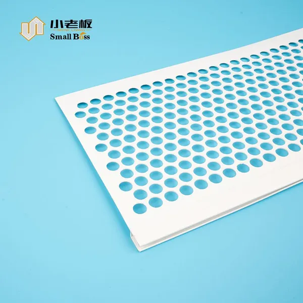 Easy to Install Durable Weather UV Resistant Roof Install PVC Gutter Guards in Perforated Plastic photo-2