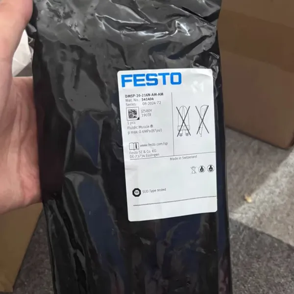 100% Original FESTO Fluidic Muscle DMSP-5-50N-RM-CM 8114532 DMSP-10-80N-RM-CM 8114536 Single-acting Pull-type Cylinder photo-2