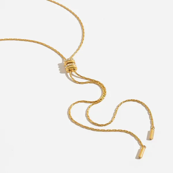 Custom Stainless Steel Necklace With 18K Gold PVD - Quick Sampling & Low MOQ photo-4