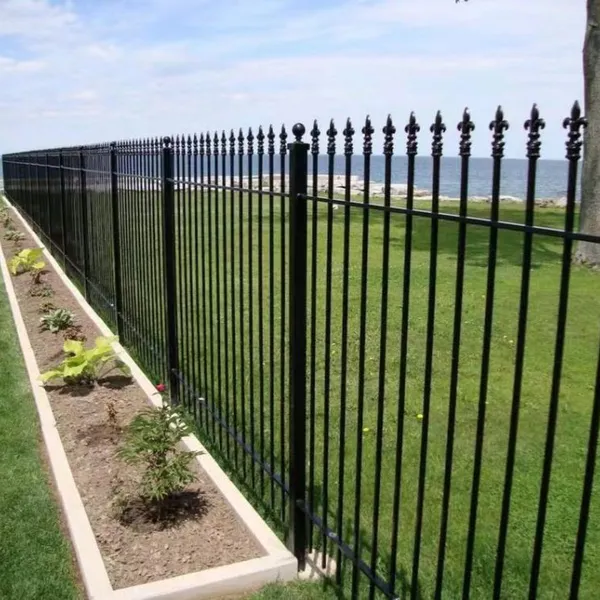 Powder-Coated Aluminum Outdoor Villa Garden Ornamental Fence With 10-Year Rust Warranty photo-4