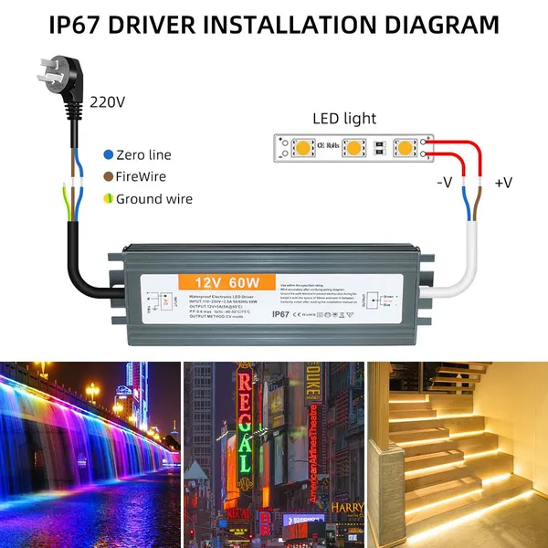 ERP Compliant 230V 60W Constant Voltage LED Driver Europe photo-5