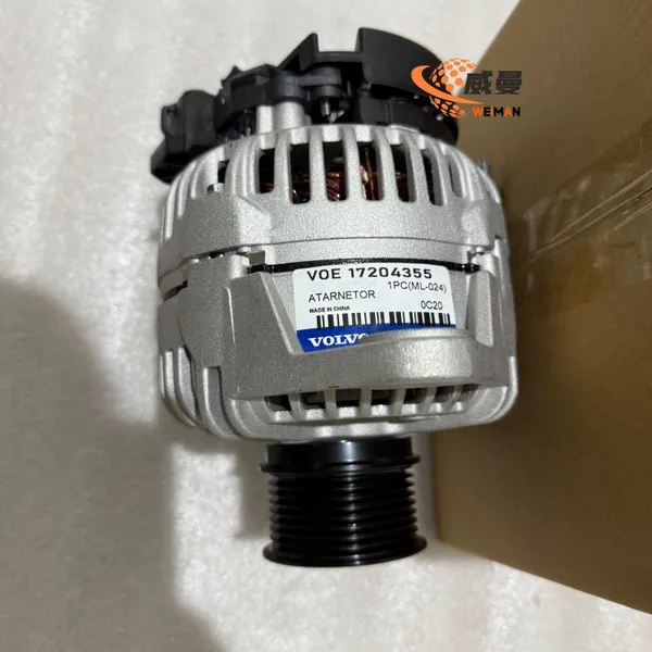 VOE17204355 24V 80A Generator - Alternator - Baugruppe für Volvo EC210B Bagger & A25F A30F Gelenkbagger photo-2