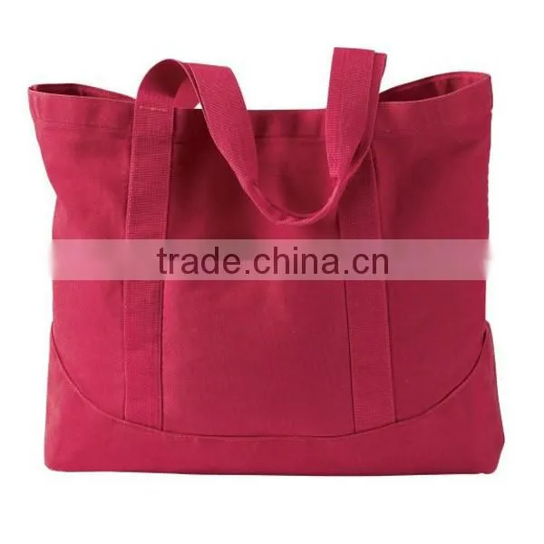 China Wholesale Eco Natural Canvas Messenger Shoulder Tote Bag photo-5