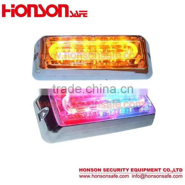 LED Linear Safety Warning Grille Bumper and Surface Mount Lighthead HF-165 photo-3