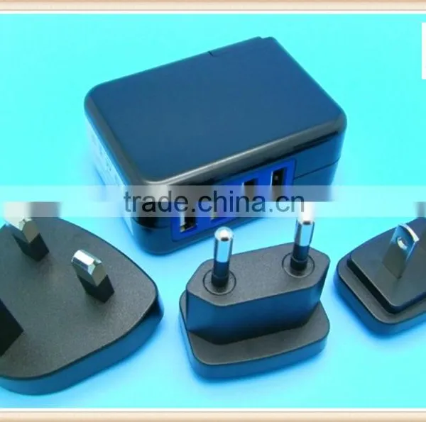 Portable Travel Charger 3.5/4.2A 4 Ports Wall Charger photo-6