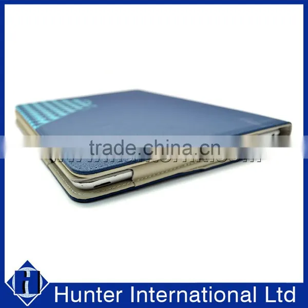 Blue Color PU Leather Tablet Case For IPad Mini photo-3