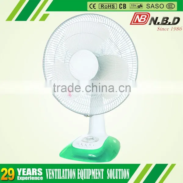 hot sell in south asian abs blades table fan timer