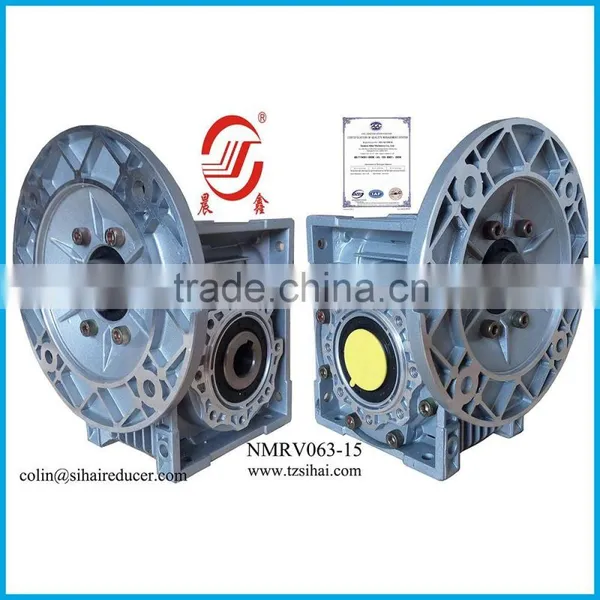 NMRV063 Output Flange Gearbox With DC Motor , Speed Reduction photo-2