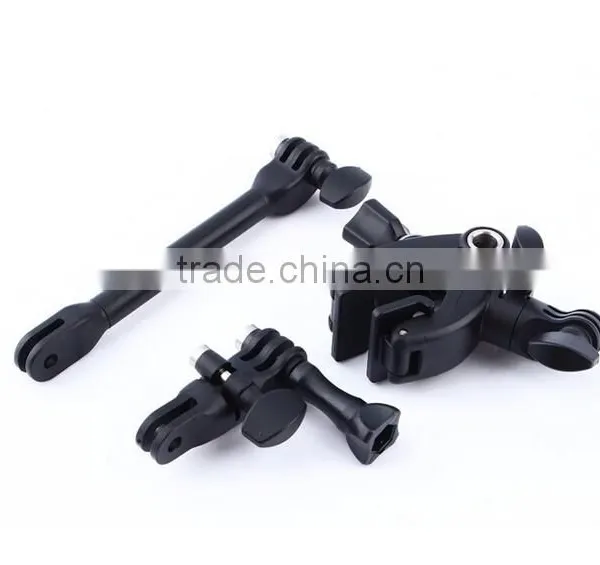 360-degree Rotation Clip Jam for Gopro 4 3+/3 2 1 Guitar Music Clamp Holder Mount photo-2