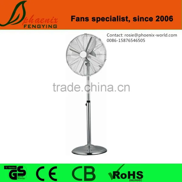 Strong Power Air Cooling 18" Metal Pedestal Stand Fan photo-2